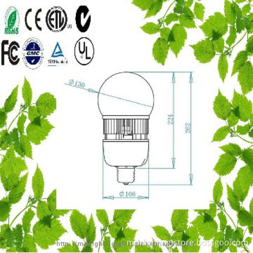 80W big power LED bulb plastic +aluminum